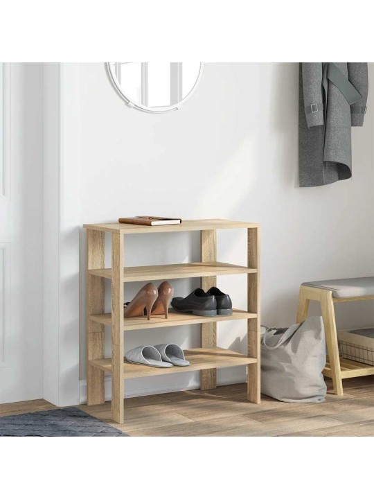 Botník dub sonoma 61x32x70 cm kompozitní dřevo