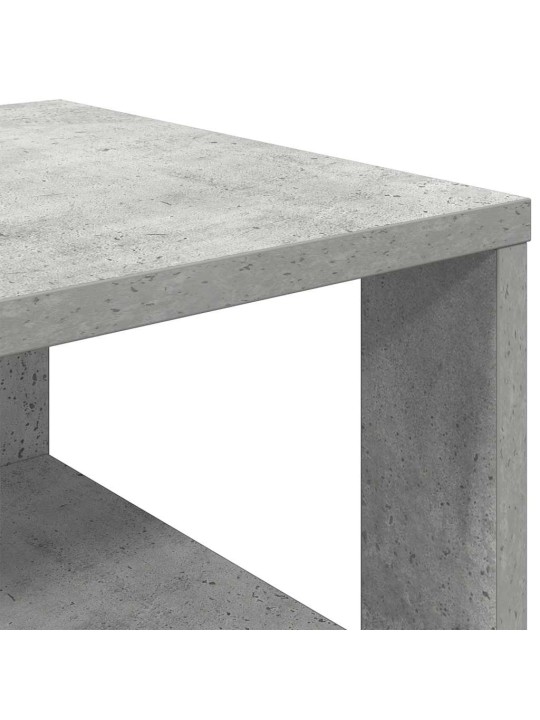 Botník betonově šedý 61x32x70 cm kompozitní dřevo