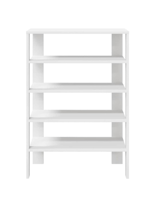 Botník bílý 61x32x87,5 cm kompozitní dřevo