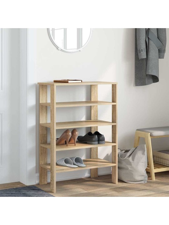 Botník dub sonoma 61x32x87,5 cm kompozitní dřevo