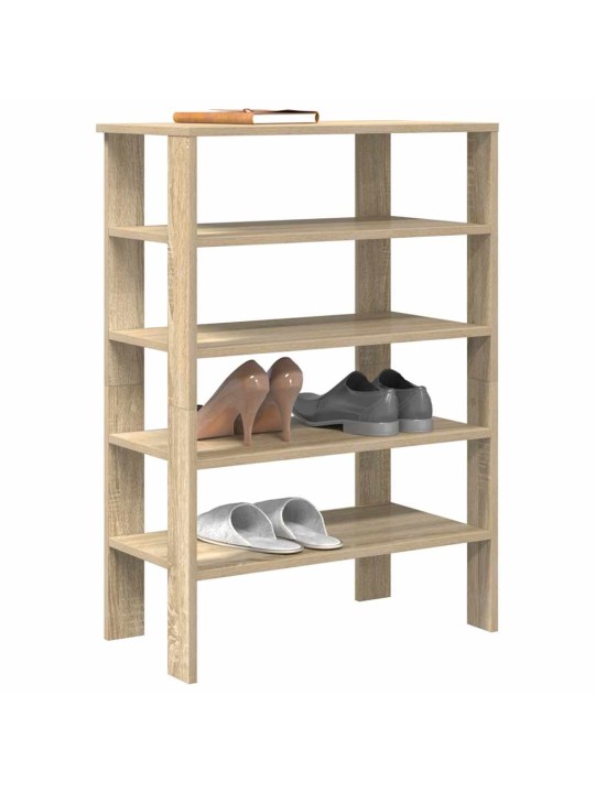 Botník dub sonoma 61x32x87,5 cm kompozitní dřevo
