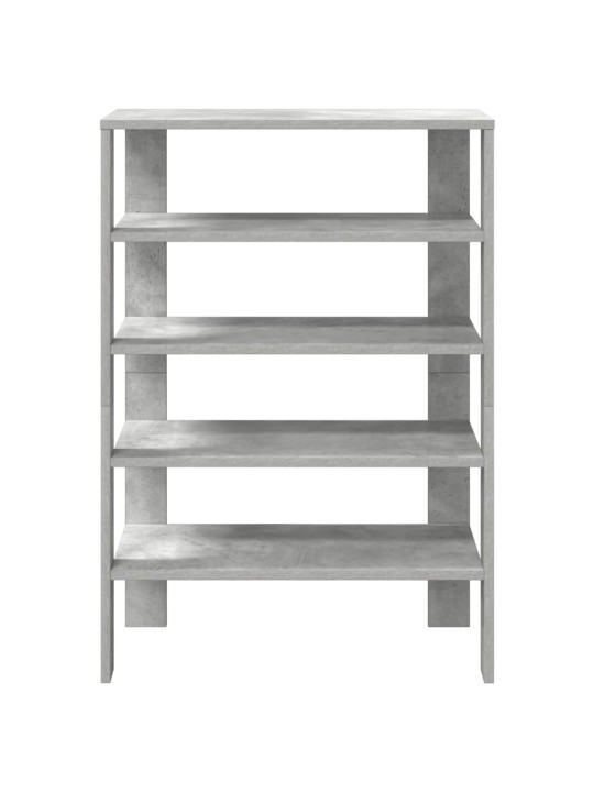 Botník betonově šedý 61x32x87,5 cm kompozitní dřevo