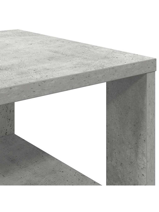 Botník betonově šedý 61x32x87,5 cm kompozitní dřevo