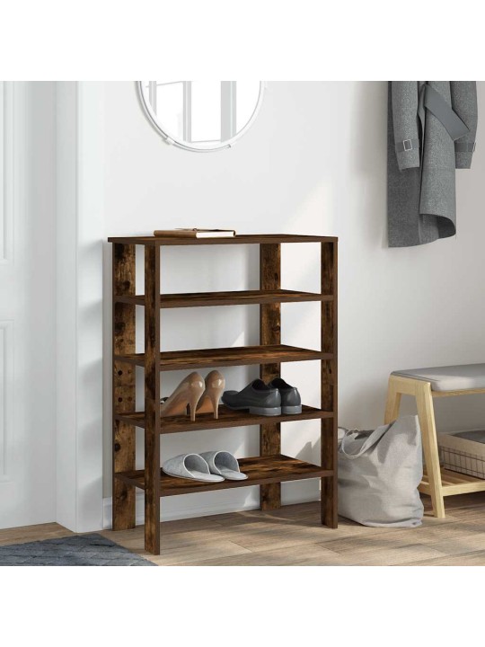 Botník kouřový dub 61x32x87,5 cm kompozitní dřevo