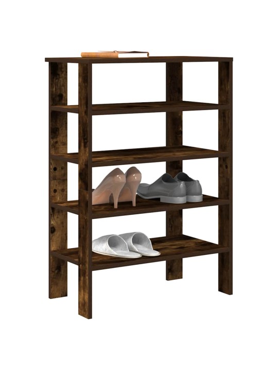 Botník kouřový dub 61x32x87,5 cm kompozitní dřevo