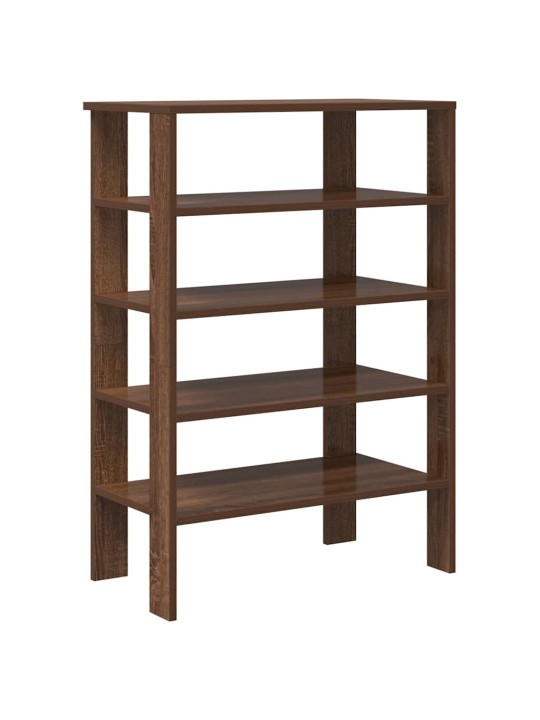Botník hnědý dub 61x32x87,5 cm kompozitní dřevo
