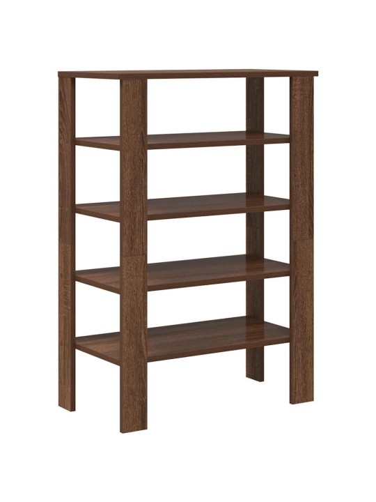 Botník hnědý dub 61x32x87,5 cm kompozitní dřevo