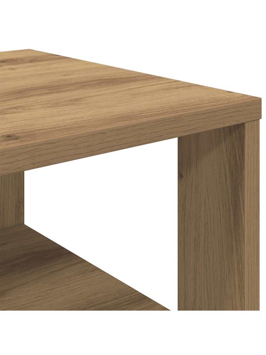 Botník dub artisan 61x32x87,5 cm kompozitní dřevo