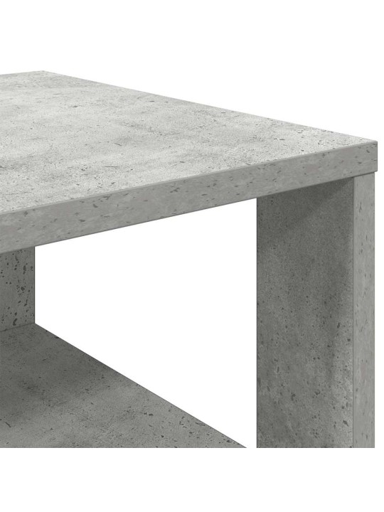 Botník betonově šedý 61x32x105 cm kompozitní dřevo