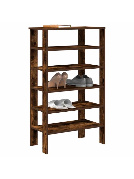 Botník kouřový dub 61x32x105 cm kompozitní dřevo
