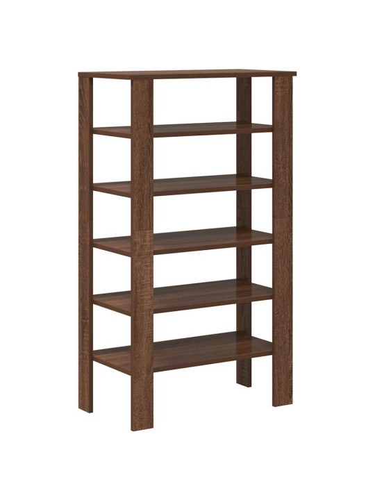 Botník hnědý dub 61x32x105 cm kompozitní dřevo