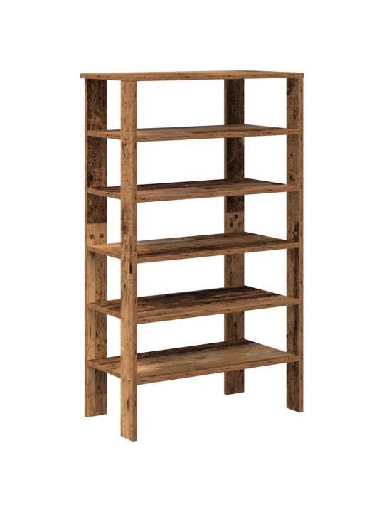 Botník old wood 61x32x105 kompozitní dřevo