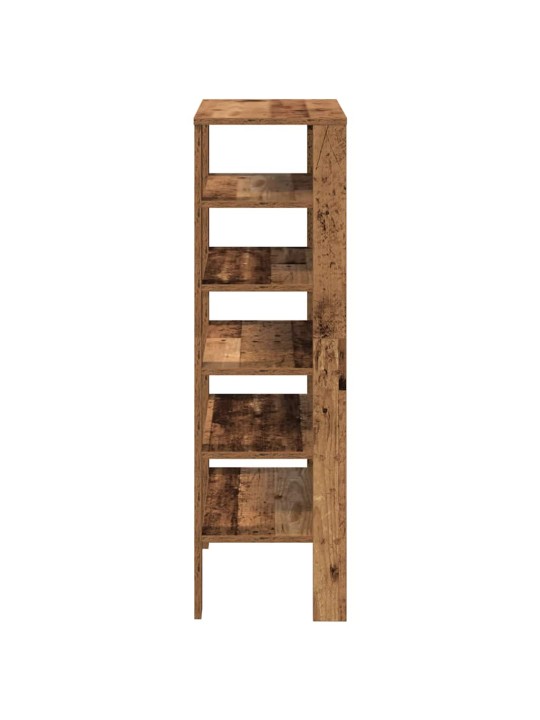 Botník old wood 61x32x105 kompozitní dřevo