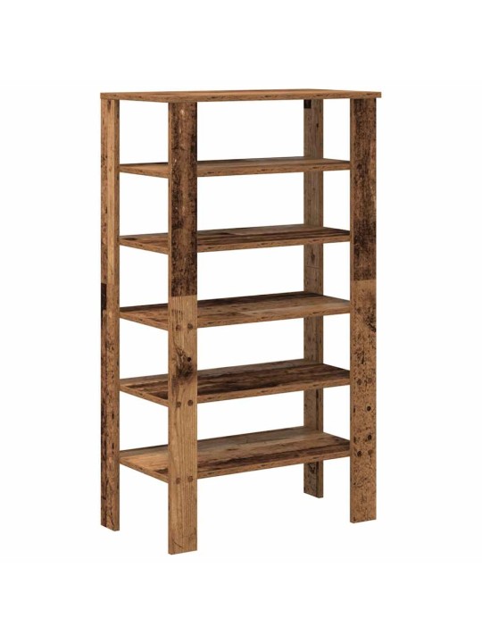 Botník old wood 61x32x105 kompozitní dřevo