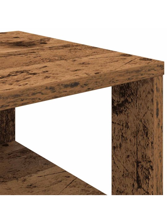 Botník old wood 61x32x105 kompozitní dřevo