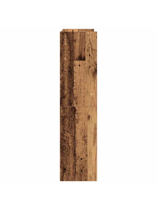 Botník old wood 60x25x100 kompozitní dřevo