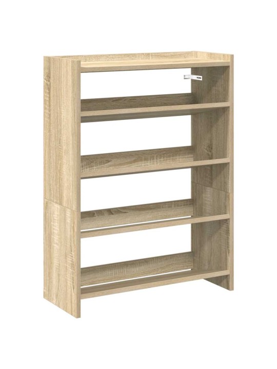 Botník dub sonoma 60x25x81 cm kompozitní dřevo