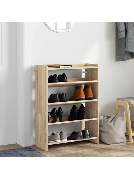 Botník dub sonoma 60x25x81 cm kompozitní dřevo