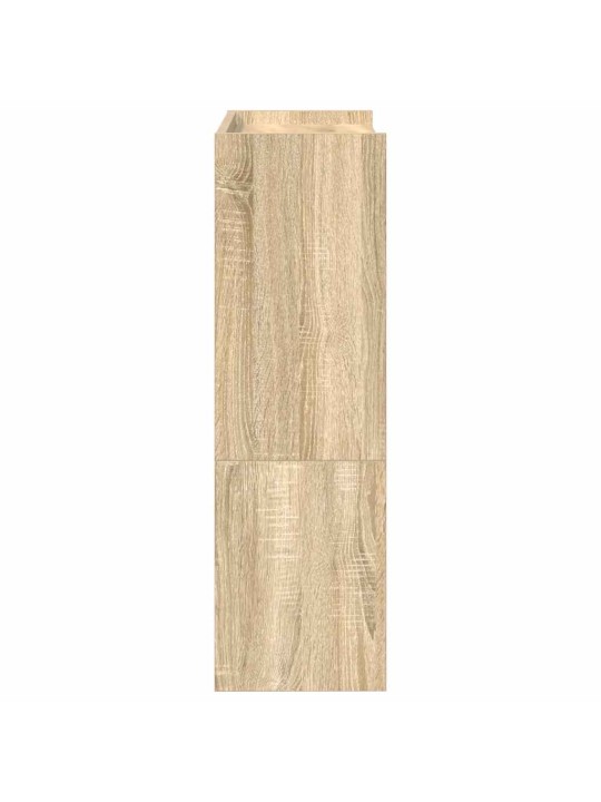 Botník dub sonoma 60x25x81 cm kompozitní dřevo