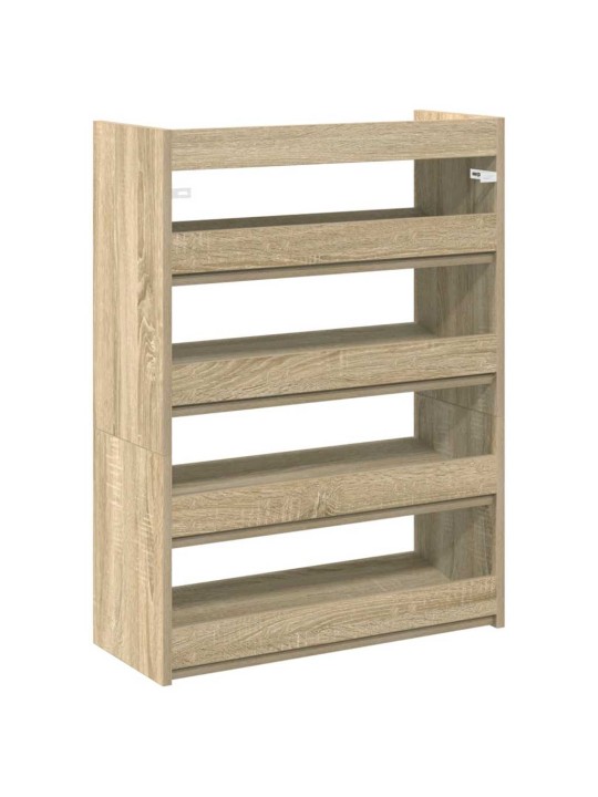 Botník dub sonoma 60x25x81 cm kompozitní dřevo