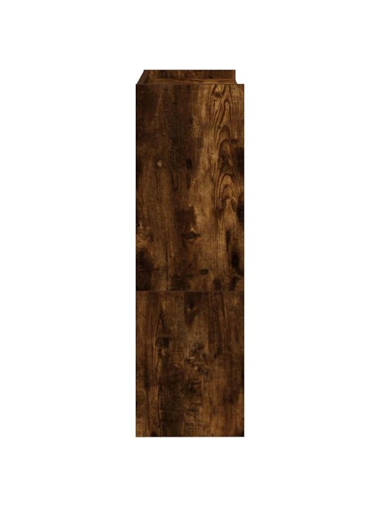 Botník kouřový dub 60x25x81 cm kompozitní dřevo