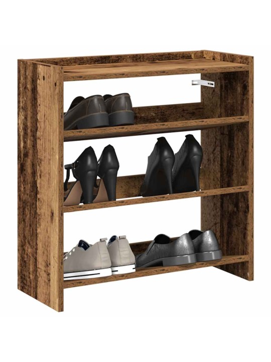 Botník old wood 60x25x62 kompozitní dřevo