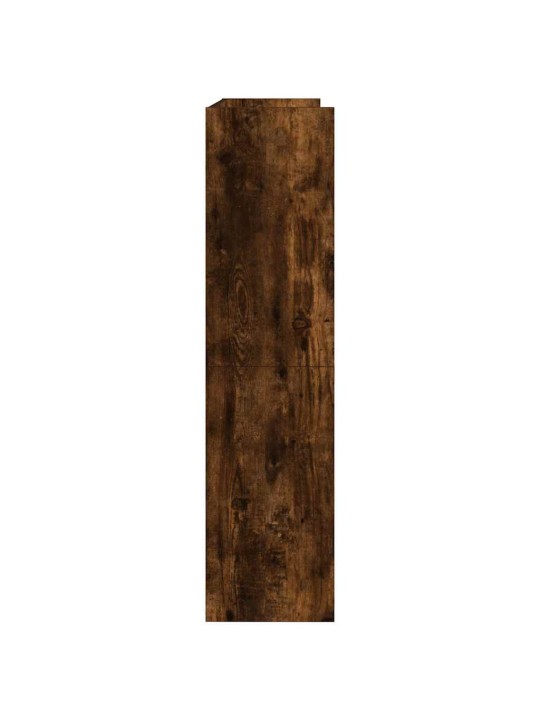 Botník kouřový dub 80x25x100 cm kompozitní dřevo
