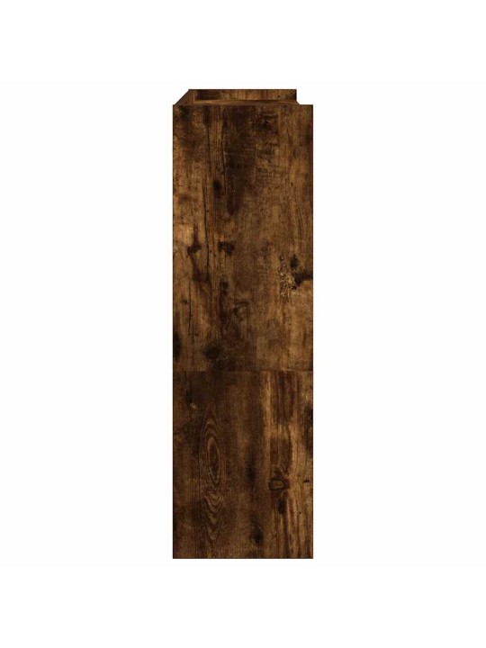 Botník kouřový dub 80x25x81 cm kompozitní dřevo
