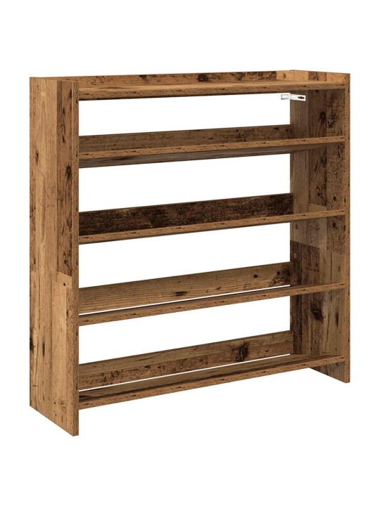 Botník old wood 80x25x81 kompozitní dřevo