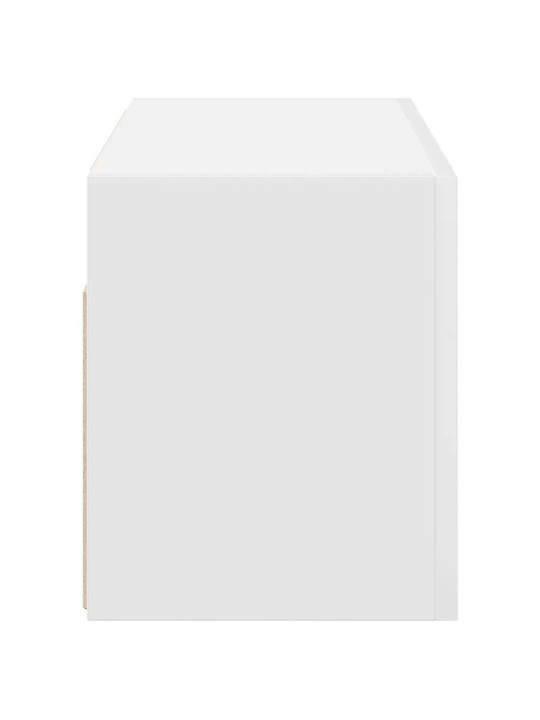 Koupelnová nástěnná skříňka bílá 60x25x30 cm kompozitní dřevo