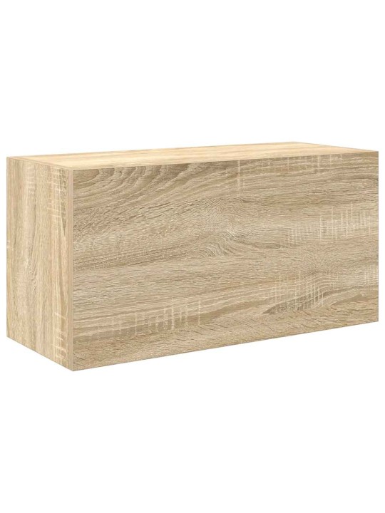 Koupelnová nástěnná skříňka dub sonoma 60x25x30 cm kompozit