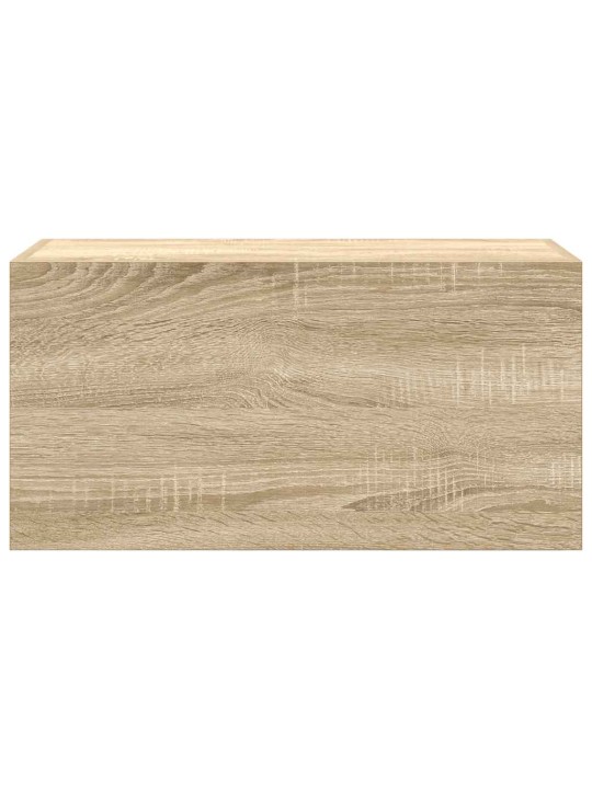 Koupelnová nástěnná skříňka dub sonoma 60x25x30 cm kompozit
