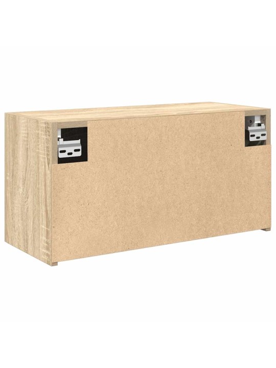 Koupelnová nástěnná skříňka dub sonoma 60x25x30 cm kompozit