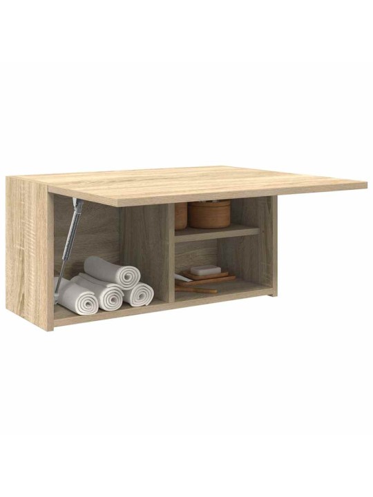 Koupelnová nástěnná skříňka dub sonoma 60x25x30 cm kompozit