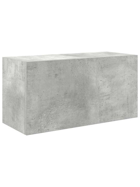 Koupelnová nástěnná skříňka betonově šedá 60x25x30 cm kompozit