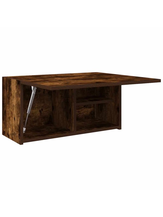 Koupelnová nástěnná skříňka kouřový dub 60x25x30 cm kompozit