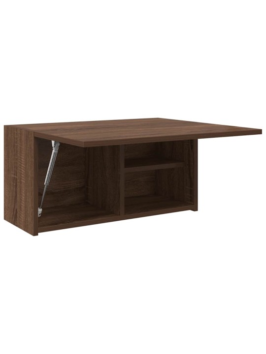 Koupelnová nástěnná skříňka hnědý dub 60 x 25 x 30 cm kompozit