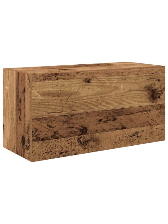 Koupelnová nástěnná skříňka old wood 60 x 25 x 30 cm kompozit