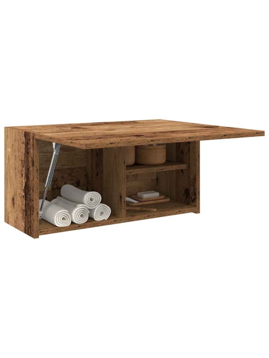 Koupelnová nástěnná skříňka old wood 60 x 25 x 30 cm kompozit