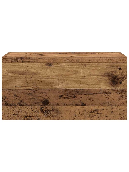 Koupelnová nástěnná skříňka old wood 60 x 25 x 30 cm kompozit