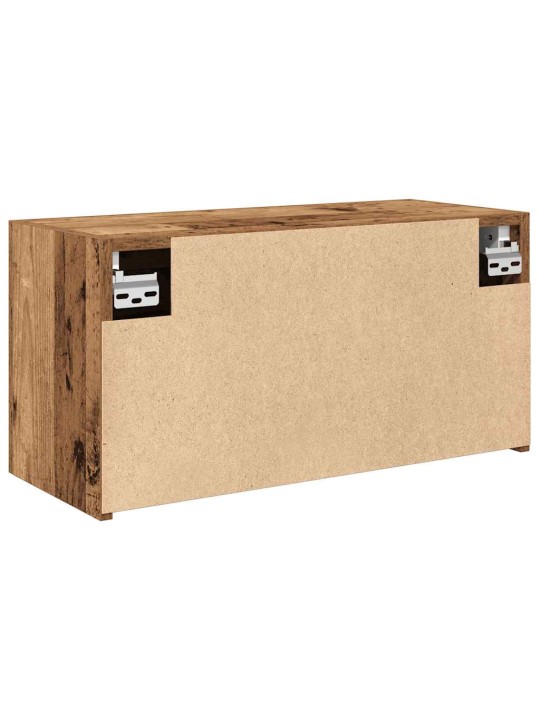 Koupelnová nástěnná skříňka old wood 60 x 25 x 30 cm kompozit