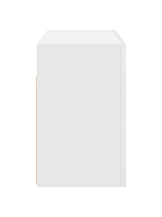 Koupelnová nástěnná skříňka bílá 60x25x40 cm kompozitní dřevo