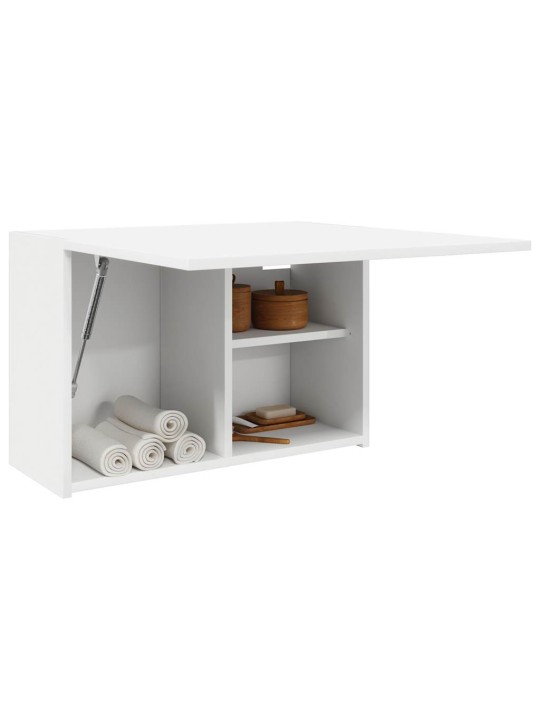 Koupelnová nástěnná skříňka bílá 60x25x40 cm kompozitní dřevo