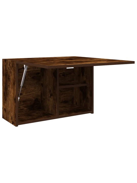 Koupelnová nástěnná skříňka kouřový dub 60x25x40 cm kompozit
