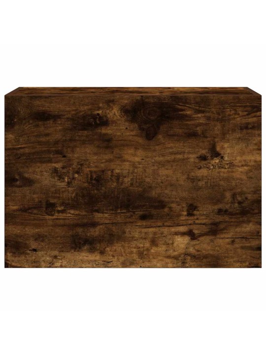 Koupelnová nástěnná skříňka kouřový dub 60x25x40 cm kompozit