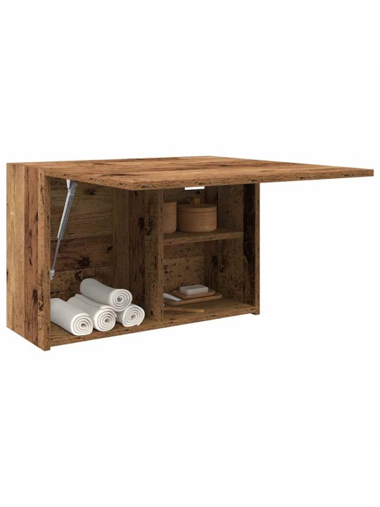 Koupelnová nástěnná skříňka old wood 60 x 25 x 40 cm kompozit