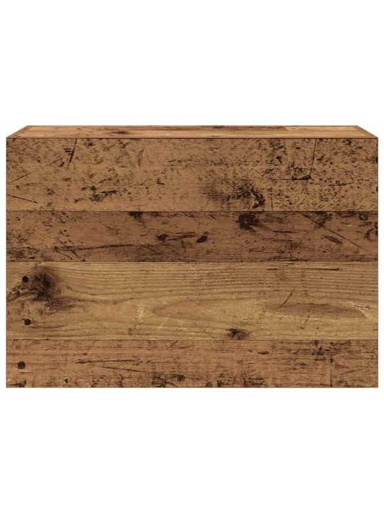 Koupelnová nástěnná skříňka old wood 60 x 25 x 40 cm kompozit