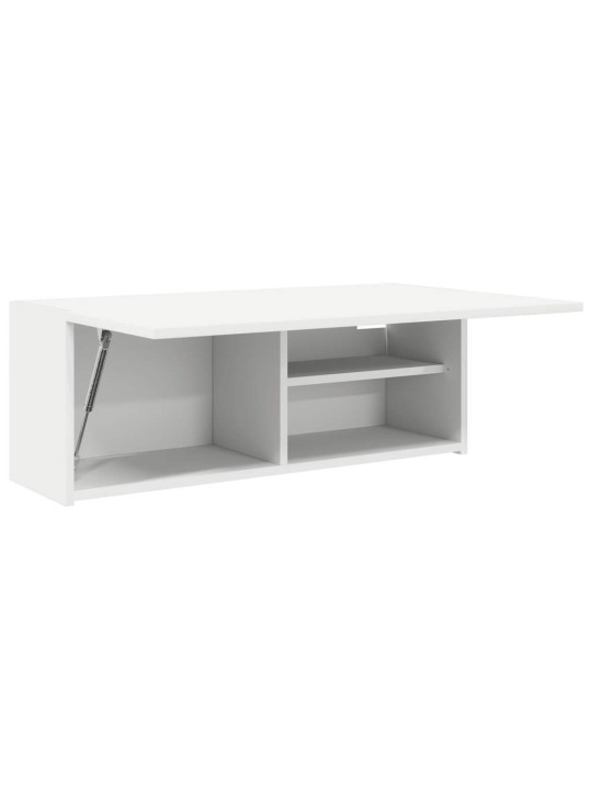 Koupelnová nástěnná skříňka bílá 80x25x30 cm kompozitní dřevo