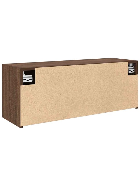 Koupelnová nástěnná skříňka hnědý dub 80 x 25 x 30 cm kompozit