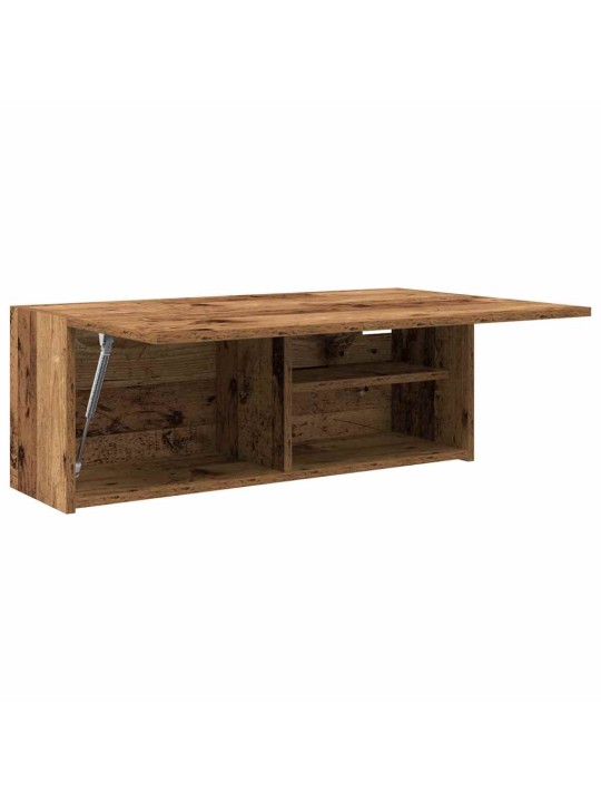 Koupelnová nástěnná skříňka old wood 80 x 25 x 30 cm kompozit